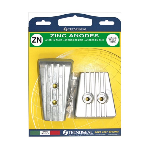 Volvo Penta anode kit SXA/DPSA including installation material - Zinc