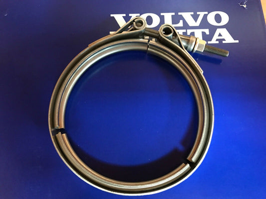 V-clamp band for Volvo Penta exhaust bend